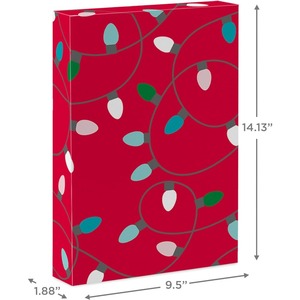 Medium sized <b>Christmas</b> gift <b>box</b> with lid, suitable for <b>Christmas</b> and holiday parties, can be customized according to needs - Product Image 3