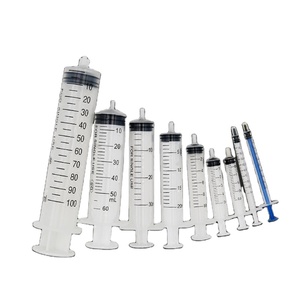 Bán buôn nhựa dùng một lần luer trượt ống tiêm với kim cho thú y pha chế ống tiêm 1ml 2ml 3ml 5ml - Product Image 1