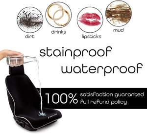 Kayme — protecteur de siège de voiture en néoprène, couverture universelle, imperméable, sans support, Durable, de qualité supérieure, étanche, antidérapant, résistant à l'eau - Product Image 3