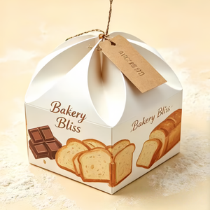 Boîte à dessert avec couvercle pour boulangerie et café, pour tiramisu et pâtisserie, à emporter et à livrer - Product Image 6