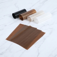 Tapis de cuisson en fibre de verre enduit de PTFE 40x60cm, qualité alimentaire, antiadhésif, pour pain et pizza