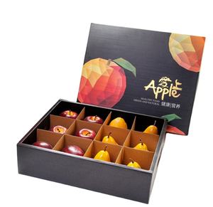 กล่องผลไม้ลูกฟูกพับได้แบบเป็นมิตรกับสิ่งแวดล้อมสำหรับบรรจุภัณฑ์ของขวัญผลไม้ มะม่วง แอปเปิ้ล พร้อมโลโก้สั่งทำขายส่ง - Product Image 2