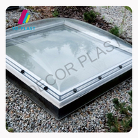 Dôme en polycarbonate Skylight, dôme en acrylique, vente directe d'usine, éclairage, dôme en polycarbonate pour toit