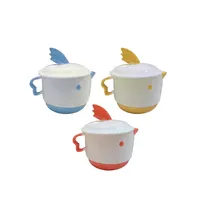 שירותי ODM זמין בארה"ב קרמיקה ציפורית מים כוס קפה כוס ספל תה עם ידית ומכסה אספקת שולחן בית קישוטי מתנה סט