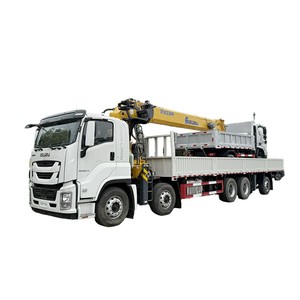 Camión Grúa Isuzu Giga de 5 Ejes, 12X4, 16 Toneladas, con Pluma Recta - Product Image 1