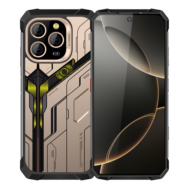2025 Latest Model Rugged Gaming Smartphone 6.8'' HD 8GB 128GB 10000mAh Android 14 NFC CDMA IP68 Waterproof 108MP LTE SOS French