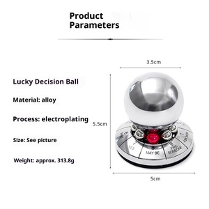 ลูกบอลโลหะนำโชค ขายดีข้ามพรมแดน ของเล่นสร้างสรรค์คลายเครียด สนุกสนาน แกล้งกันได้ - Product Image 5