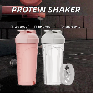 Garrafa de Bebê de 700ml com Tampa Rosqueada à Prova de Vazamentos, Livre de BPA, Material Seguro para Beber Direto, Lavável na Máquina, Copo Esportivo para Shake de Proteína, Ecológico - Product Image 3