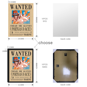 Affiche lenticulaire 3D à triple transition <span class=keywords><strong>One</strong></span> <span class=keywords><strong>Piece</strong></span> Wanted ACE SABO <span class=keywords><strong>LUFFY</strong></span> en gros pour cadeau promotionnel - Product Image 5