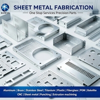 Amplificateurs avec panneau de commande avant et plaque arrière en alliage d'aluminium anodisé usiné CNC sur mesure de précision OEM
