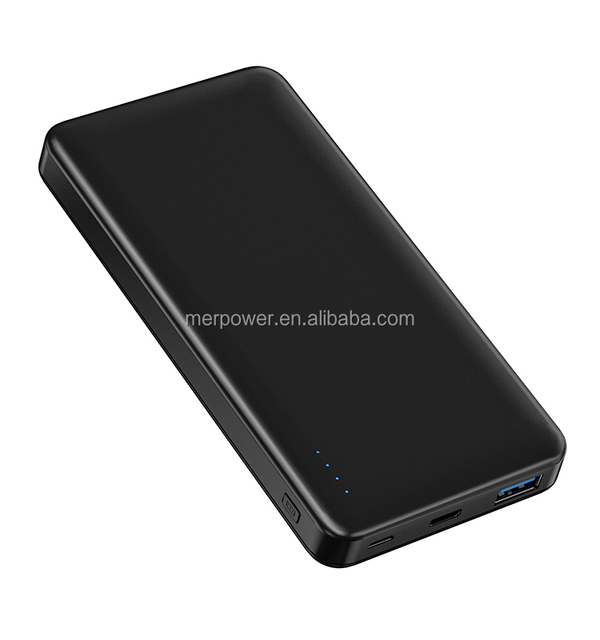 High Capacity 10000mah Power Bank QC3.0 Fast Charging with Type C USB PD 30W Universal Mobile Phone Powerbank