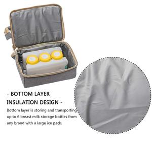 Muestra gratis bolsa de doble capa de <span class=keywords><strong>madre</strong></span> de trabajo al aire libre mochila con puerto de carga USB bolsa - Product Image 4