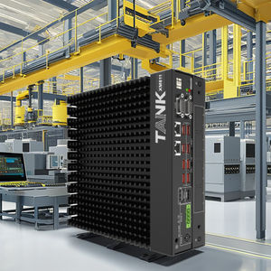 Computadora Industrial Robusta Sin Ventilador IEI para Sistemas Integrados de IoT Industrial, Expansión Flexible, Diseño Térmico Confiable _TANK-XM811 - Product Image 1
