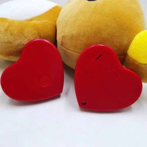 Módulo de vibración con forma de corazón para mascotas, juguetes de peluche para dormir, latido del corazón, para aliviar la ansiedad - Product Image 6