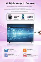 P1.86 Table de DJ portable avec écran LED incurvé pour exposition et événements en club