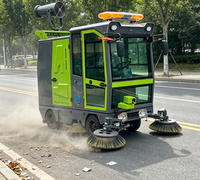 Balayeuse de voirie électrique à faible bruit pour l'extérieur