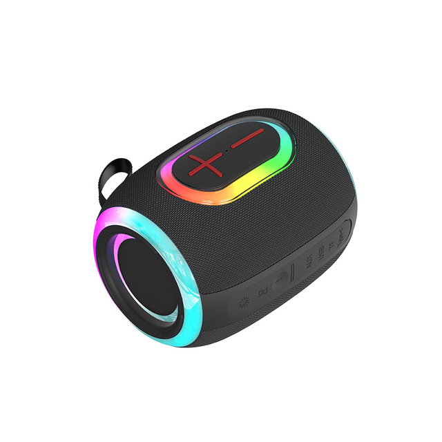 LED Bass High Quality Loud Bt Mini Small Portable IPX6 Outdoor Waterproof Wireless Speaker