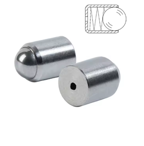 Attache à bille en acier inoxydable sans anneau - Product Image 2