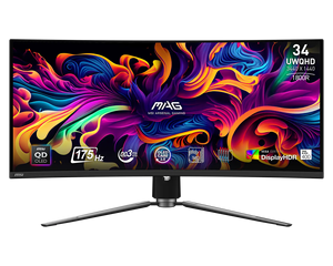 จอเกมมิ่ง MSI MAG 341CQP QD-OLED X28 ขนาด 34 นิ้ว 21:9 อัลตร้าไวด์โค้ง QD-OLED ความถี่ 280Hz - Product Image 1
