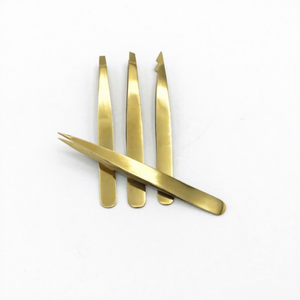 Pinzas para Depilación de Acero Inoxidable, Pinzas para Cejas con Punta Inclinada, Pinzas para Volumen de Pestañas, Duraderas, Profesionales, de Precisión, Herramientas de Maquillaje - Product Image 6
