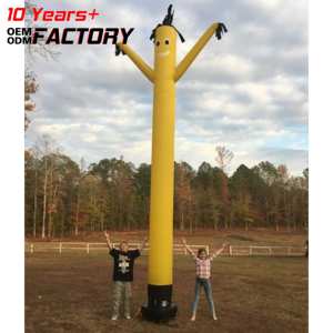 Sky Dancer Inflable Impermeable <span class=keywords><strong>de</strong></span> Tela Oxford Grande <span class=keywords><strong>de</strong></span> 20 pies <span class=keywords><strong>de</strong></span> <span class=keywords><strong>Altura</strong></span>, Color Brillante, Doble Pierna, con Ventilador para Eventos Comerciales - Product Image 1