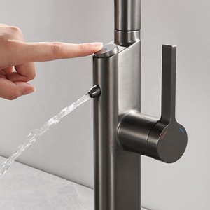 Robinet d'évier à tête de pulvérisation à 3 fonctions Wasserhahn avec bouton interrupteur filtre mélangeur d'eau purifiée Rubinetteria - Product Image 3