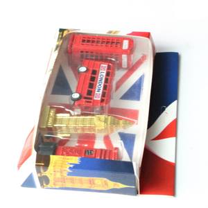 Sacapuntas con Diseño de Autobús Rojo Británico Icónico, en Forma Irregular, Chapado en Oro GC, con Diseño de Cabina Telefónica y Buzón, para Regalos Empresariales y del Hogar - Product Image 4