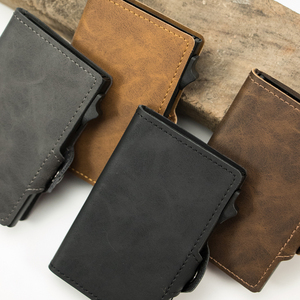 Casekey Wholesale Custom Manufacturer <b>Wallet</b> Pu Leather Minimalist <b>Wallet</b> Slim Card <b>Holder</b> - Product Image 4