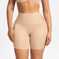Shorts sculptants respirants sans coutures pour femme, effet ventre plat, sans retraitement de bordure, rehausseur de fesses, marque privée, vente en gros