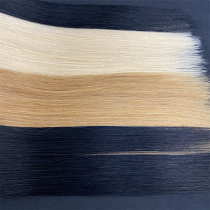 Perruques-naturel Russian Human <strong>Hair</strong> 1g/<strong>Strand</strong> 100 <strong>Strand</strong> 100G Per Pack #60 Blonde I-Tip Virgin Cuticle Aligned Remy Extensions - Product Image 5