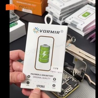 Batterie de diagnostic avec affichage des pièces d'origine, 100% en état, sans message pop-up pour iPhone 12 mini, 13, 14, 15 Pro Max, pas besoin de BMS d'origine.