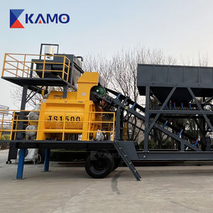 Planta Mezcladora de Concreto de Movimiento Rápido, Compacta, 75m3/h, con Sistema de Recolección de Polvo, Solución Ecológica para Proyectos Urbanos - Product Image 6