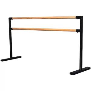 Barra de Ballet de Madera de Arce con Estructura de Acero, Barra de Baile de Doble Capa Resistente - Product Image 4