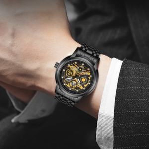 Reloj de Cuarzo de Lujo para Hombre, Resistente al Agua, Luminoso, con Fecha, Día de la Semana, Reloj de Pulsera de Negocios de Alta Calidad con Esfera de Cristal y Aleación - Product Image 6