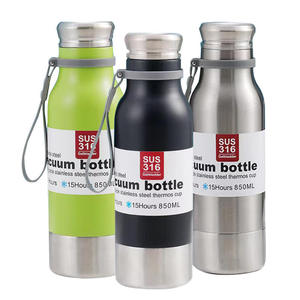 Copo Térmico Personalizado com Logo para Atividades ao Ar Livre 2024, Frasco a Vácuo de Aço Inoxidável 304 com Capacidade de 650ml/850ml/1100ml - Product Image 1