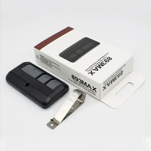 893MAX 범용 차고 문 개폐기 리모컨 3버튼 ABS 소재 배터리 포함 - Product Image 4