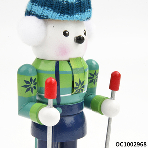 Kits de figurines d'animaux miniatures les plus vendus, décorations de table, ensemble de <span class=keywords><strong>casse</strong></span>-noisettes en bois fabriqué en Chine, figurines et jouets de Noël - Product Image 6