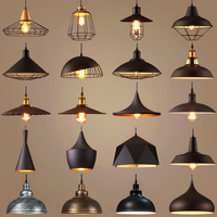 Suspension Décorative Industrielle de Cuisine pour Restaurant Lampe Suspendue Vintage Lustre Industriel Rétro