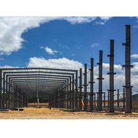 Structure en acier à grande portée, atelier de réparation automobile, entrepôt pour voitures, bâtiments d'usine pour avions, églises
