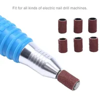 Ensemble d'outils de manucure de pédicure professionnelle forets à ongles électriques et tête de meulage fraises lime en métal pour Machine de classement