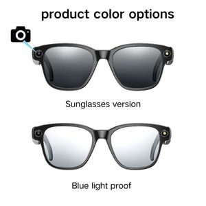 แว่นตาอัจฉริยะไร้สายพร้อมกล้อง ระบบเสียง <span class=keywords><strong>VR</strong></span> แปลภาษา AR Meta ChatGPT Assistant Zhongshan Oris Lighting แว่นตาอัจฉริยะ AI แว่นกันแดดอัจฉริยะ - Product Image 1
