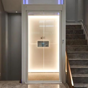 Penjualan laris harga pabrik penumpang Lift 400kg harga Lift penumpang di Tiongkok disesuaikan dalam ruangan luar ruangan hidrolik 2 3 4 lantai - Product Image 3