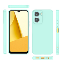 Coque de téléphone portable en TPU souple et brillant de couleur vive à prix avantageux pour vivo Y16 Y100 36i 100i, coque arrière