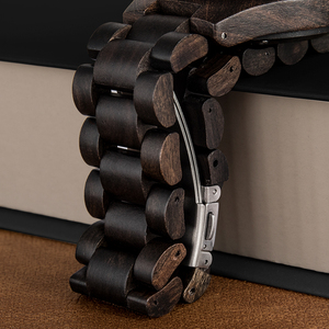 <span class=keywords><strong>Montre</strong></span> Homme Relogio Masculino <span class=keywords><strong>Montre</strong></span>-bracelet Affichage Analogique Logo Personnalisé Quartz <span class=keywords><strong>Montre</strong></span> en Bois Sandale - Product Image 3