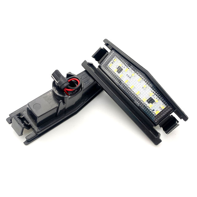 New Canbus LED Number License Plate Light Lamps for 2 Mx-5 Nd Mx5 Miata 2016-up 12V 18-SMD Error Free White