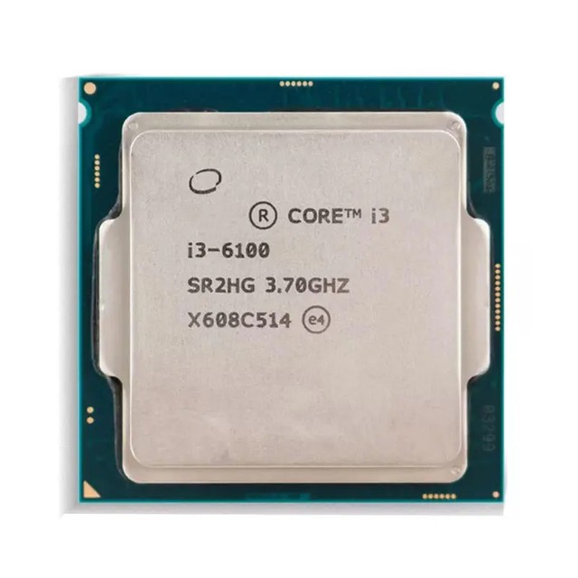 LGA 1151 I3 I5  R 6100 6400 6500 7100 7400 7500 8100 8400 8500 9100 9400 6/7/8/9 Gen CPU Processo Central Processing Unit