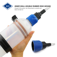 FENGJIE Kit universel de purge et d'échange de liquide de frein 1,5 L pour voiture, pompe de vidange sous vide pour remplissage et extraction d'huile