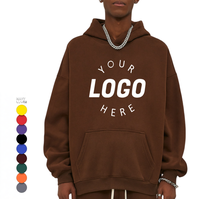Sweat-shirts d'hiver unisexe avec logo personnalisé, broderie 3D en relief, impression numérique, 500 600 450 350 GSM, avec poche, vierges et unis