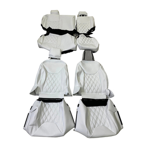 WING Protezioni Sedili in Pelle Resistenti su Misura Impermeabili Rimovibili per <span class=keywords><strong>Jeep</strong></span> Wrangler JK JL 2007-2026 - Product Image 5