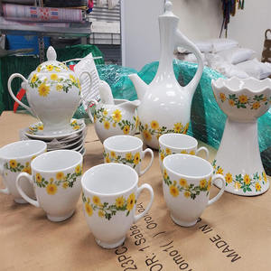 Juego de café <span class=keywords><strong>Abeba</strong></span> con diseño de jebena para ceremonia de café, 23 Uds. - Product Image 3